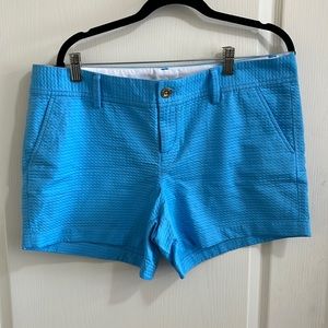 Womens Lilly Pulitzer blue sz 14 Callahan shorts.